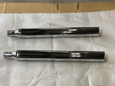 Harley-Davidson Touring Dyna Softail Road King Electra Glide Chrome Slip-On