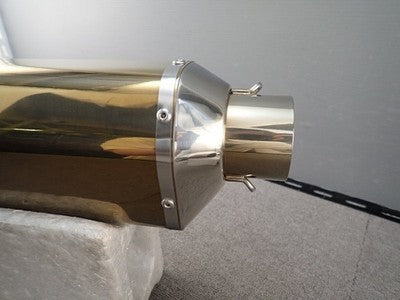 BEET Kawasaki ZX-6R 13-23 Titanium Slip-On Muffler JMCA