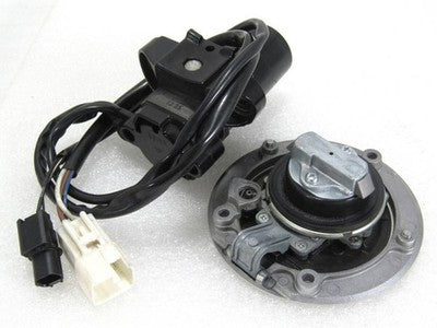 Kawasaki ZX-10R ZXT00J 2011- OEM Key Cylinder ECU Immobilizer Tank Cap Set