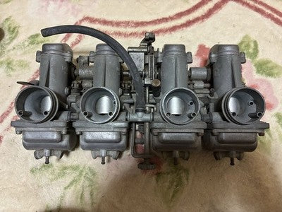 Kawasaki Z1000 MK2 Genuine OEM Mikuni Carburetor 4-Carb Set