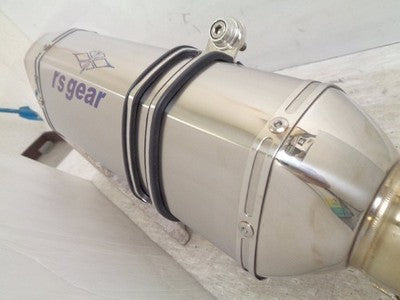 Aruz R's Gear GP Spec Honda CBR400R NC56 Slip-On Titanium Muffler JMCA