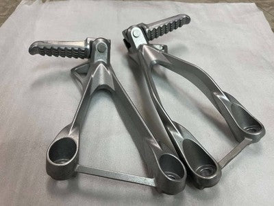Kawasaki Ninja ZX-6R OEM Genuine Rearsets Tandem Footpegs Left Right