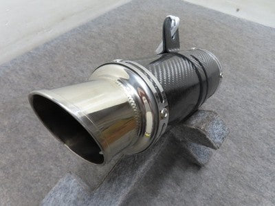 LCI Slip-On Exhaust Kawasaki Z900 2020+ Stainless Steel Carbon