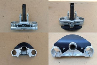 Ducati Monster S4RS Genuine OEM Headlight Stay Top Bridge Stem Mirror Set