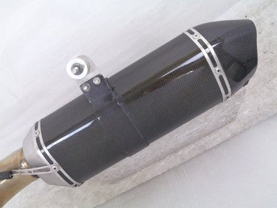 ARuz BMW K1300S Laser Racer HOTCAM2 Carbon Slip-On Muffler 09-16