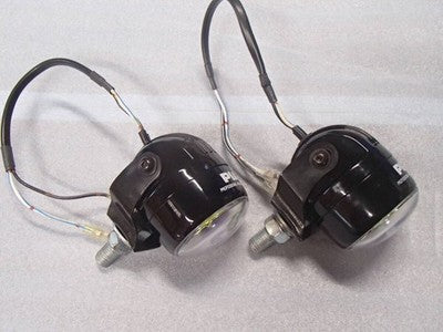 PIAA 002 Round Fog Lamp H3 35W 50mm Yellow Pair Relay Harness