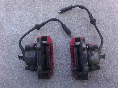 FIAT 500 312 Front Brake Caliper Left Right with Pads