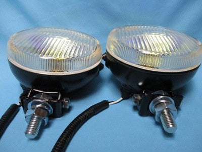 PIAA 510 Fog Light Kit 100mm H3 12V 85W Harness Set Rare Vintage