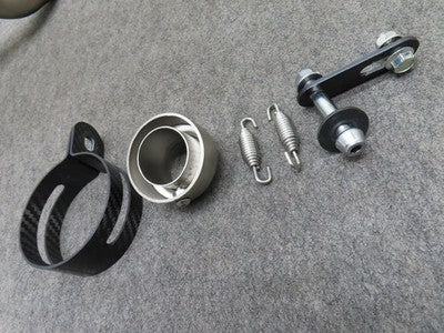 LCI Slip-On Exhaust Kawasaki Z900 2020+ Stainless Steel Carbon