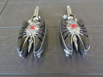 Harley-Davidson Kuryakin Window Footpegs Left Right Set Mount