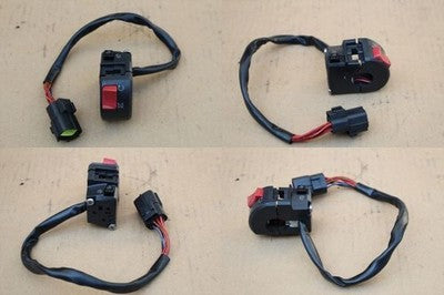 Ducati Monster S4RS Genuine OEM Headlight Stay Top Bridge Stem Mirror Set