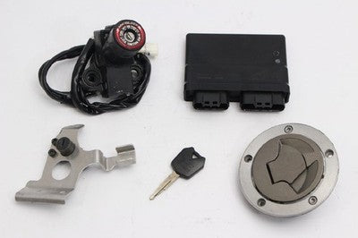 Kawasaki ZX-10R ZXT00D-029 Ignition Key Set ECU 2007
