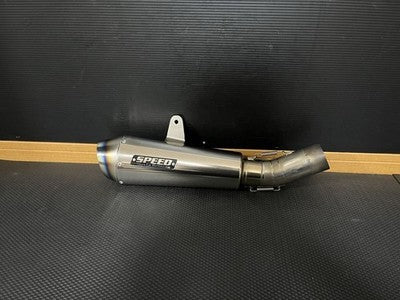 Laverda Speed Titanium Slip-On Muffler Ducati Diavel New Like