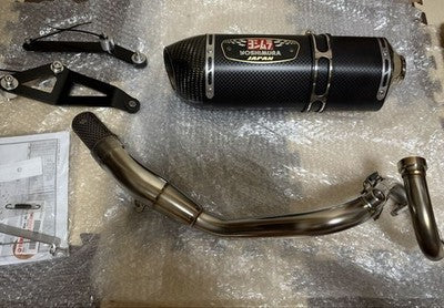 Yoshimura R-77S Cyclone Carbon Yamaha Cygnus X Slip-On
