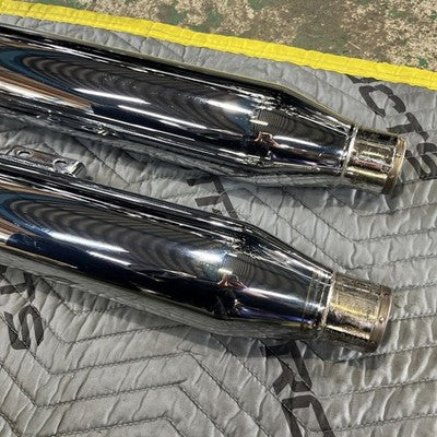 S&S Slip-On Silencer Chrome Harley-Davidson FXLR Softail 2019 M8