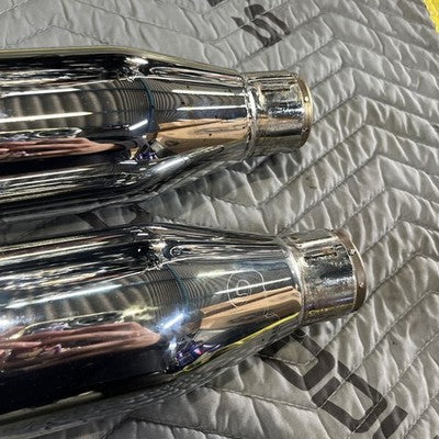 S&S Slip-On Silencer Chrome Harley-Davidson FXLR Softail 2019 M8