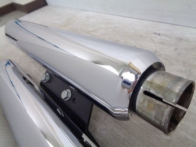 Vance & Hines Twin Slash Slip-On Muffler Harley-Davidson Softail FLSTN FLSTSB