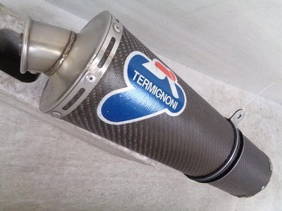 Termignoni Yamaha YZF-R6 5SL 03-05 Slip-On Muffler Carbon