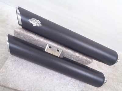 Vance & Hines Twin Slash Slip-On Muffler Harley M8 Softail 2018-2023