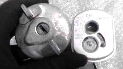 Honda Cleak Scoopy AF55-1601xxx Ignition Key Set Used