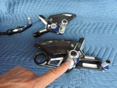 BMW S1000RR Genuine OEM HP Rearset Kit 2019-2022
