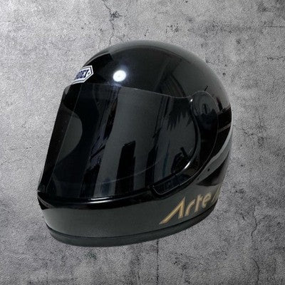 Vintage 1980s SHOEI Motorcycle Helmet Cafe Racer Biker