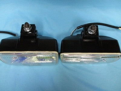PIAA60 Square Lamp Body Harness Set Ion Spot H3 12V 110W Vintage