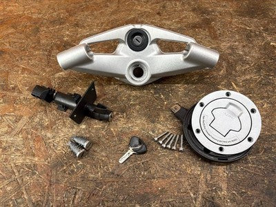 BMW K1200R Sport Ignition Key Set Top Bridge Cylinder Tank Cap