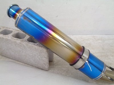 ARuz TSR Honda VFR800F RC79 VFR800X RC80 14-20 Titanium Slip-On Muffler