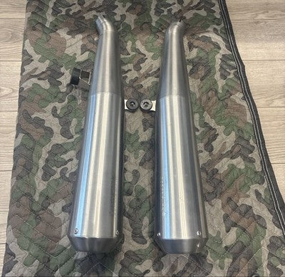 SPARK EXHAUST Slip-On Muffler Triumph Bonneville T100 2005-2015