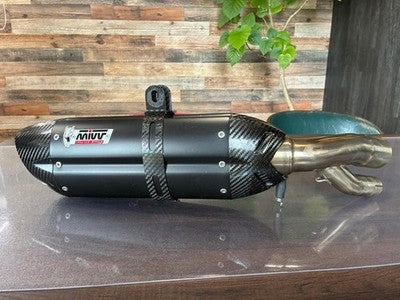 MIVV Suono Black BMW S1000R Slip-On Exhaust Muffler