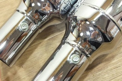 Harley-Davidson 3.25 inch Chrome Cigar Silencer Shovelhead FLH FLSTS
