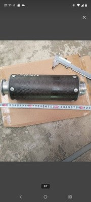 FADDY DADDY Carbon Slip-On Muffler Silencer Universal 42mm