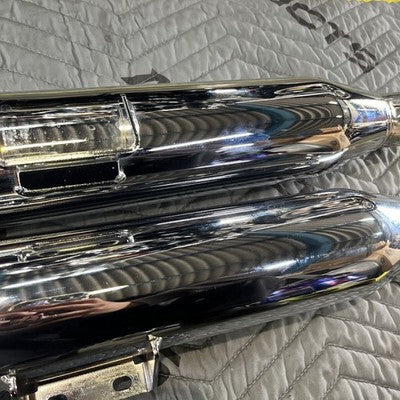 S&S Slip-On Silencer Chrome Harley-Davidson FXLR Softail 2019 M8