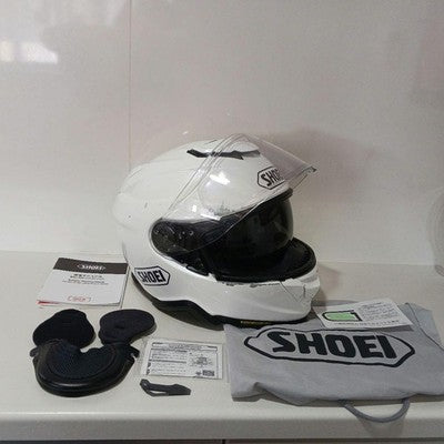 SHOEI GT-Air II White Motorcycle Helmet Used