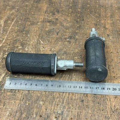 BATES Vintage Footpegs Harley-Davidson Chopper 1960s 1970s