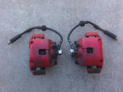 FIAT 500 312 Front Brake Caliper Left Right with Pads