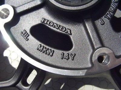 Honda CB650R CBR650R Genuine OEM Rear Wheel 17x5.50 Black