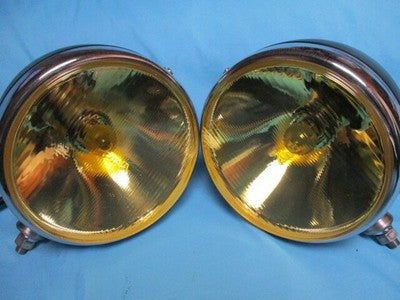 PIAA Rally Professional H4 Lamp Set Yellow Road Large Vintage Rare