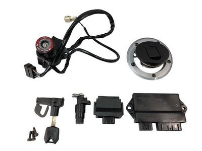Kawasaki ZRX1200R ZRT20A Ignition Key Set ECU Immobilizer