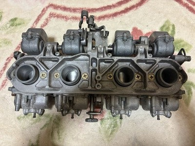 Kawasaki Z1000 MK2 Genuine OEM Mikuni Carburetor 4-Carb Set