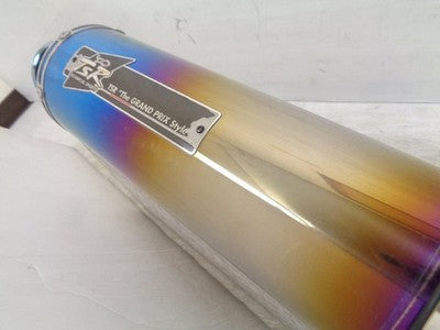 ARuz TSR Honda VFR800F RC79 VFR800X RC80 14-20 Titanium Slip-On Muffler