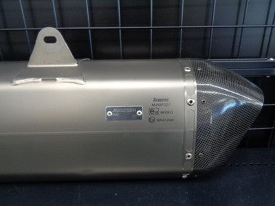 Akrapovic Suzuki V-Strom 1050 XT Slip-On Muffler Titanium JMCA