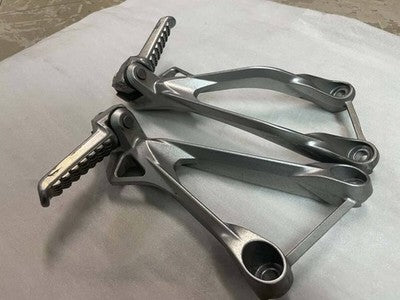Kawasaki Ninja ZX-6R OEM Genuine Rearsets Tandem Footpegs Left Right