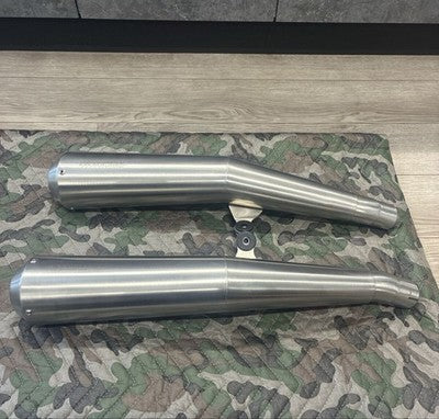 SPARK EXHAUST Slip-On Muffler Triumph Bonneville T100 2005-2015