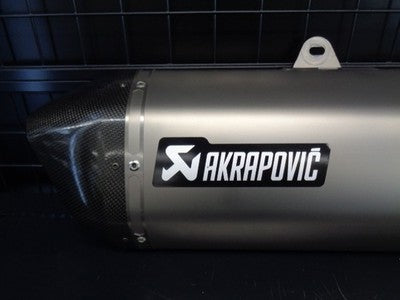 Akrapovic Suzuki V-Strom 1050 XT Slip-On Muffler Titanium JMCA