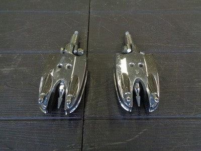 Harley-Davidson Kuryakin Window Footpegs Left Right Set Mount