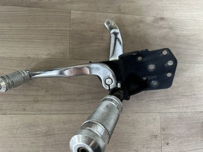 Harley-Davidson Shovelhead Evo Left Rearsets Bracket Footpeg Step