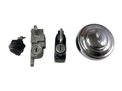 Yamaha SR400 FI RH16J Ignition Key Set ECU CDI Cylinder Tank Cap