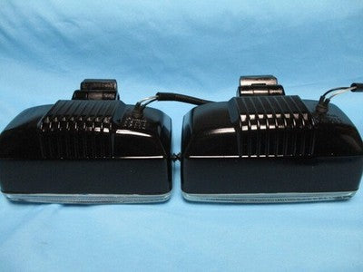 PIAA60 Square Lamp Body Harness Set Ion Spot H3 12V 110W Vintage